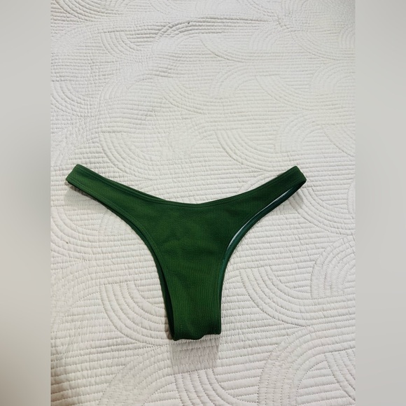 Zaful Other - Green Zaful large cheeky thong bikini bottom